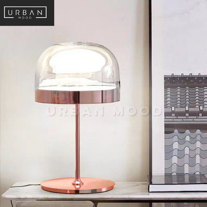 CHOUX Modern Chrome Table Lamp