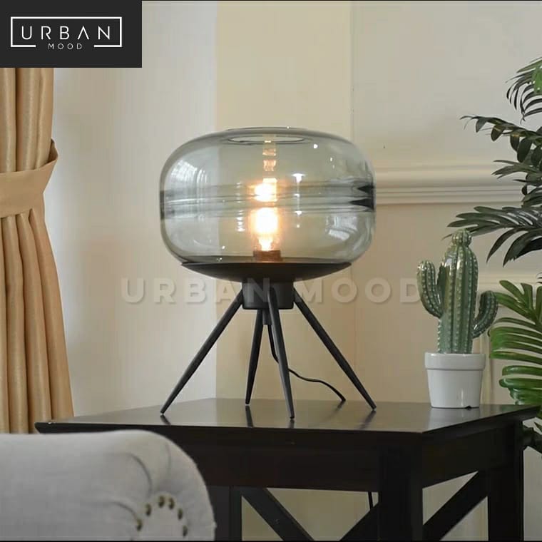 CYAN Modern Glass Dome Table Lamp