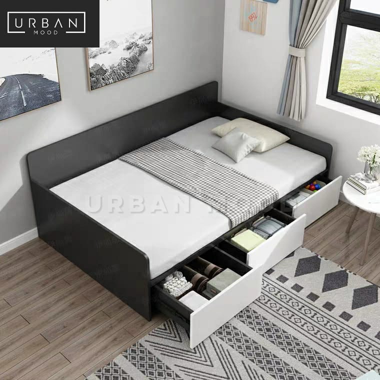 COBY Modern Storage Bed