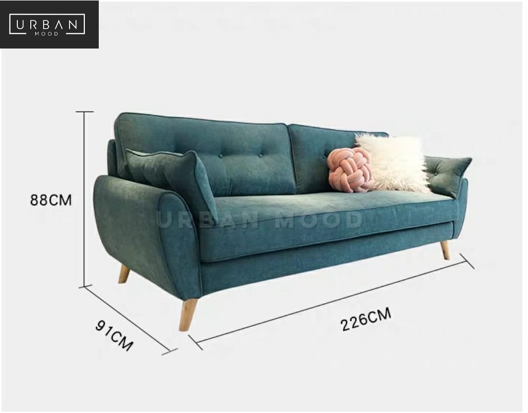 MULBERRY Classic Velvet Sofa