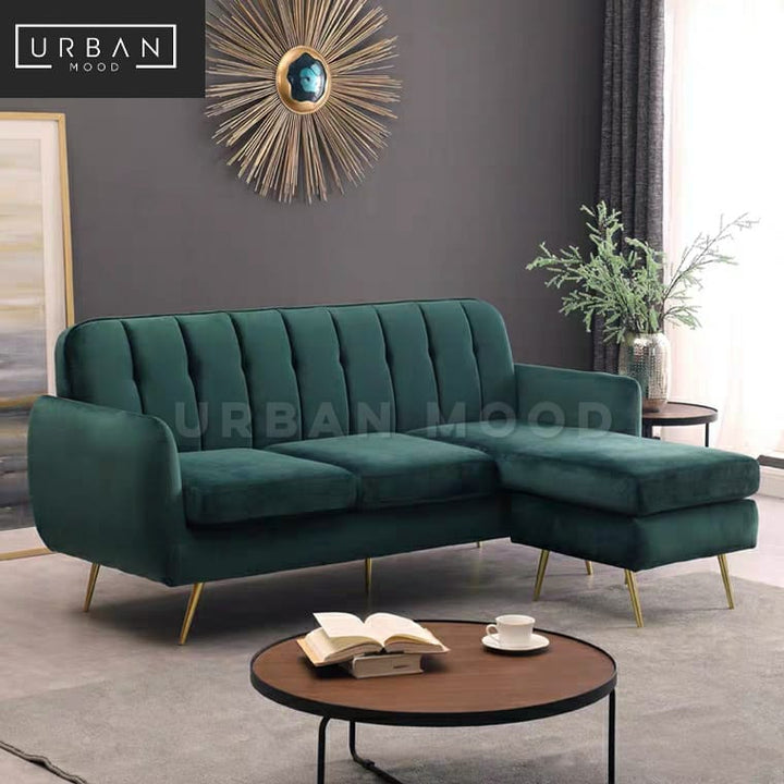 LOVEN Modern Velvet Sofa