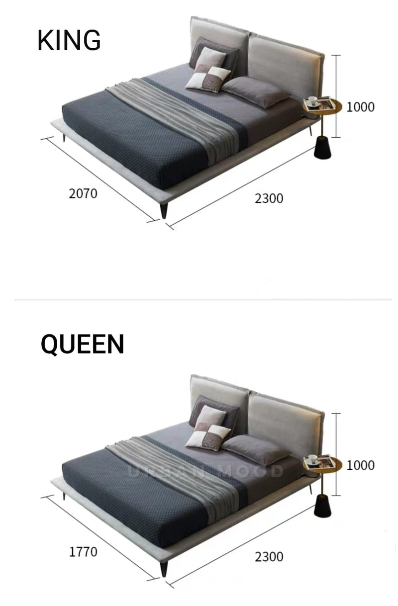 DELLING Modern Fabric Bedframe