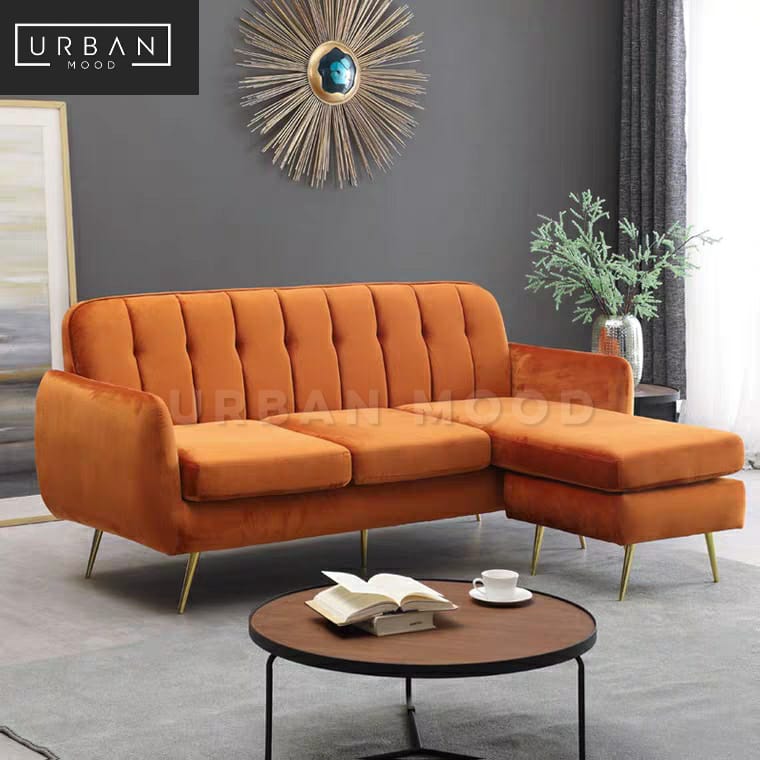 LOVEN Modern Velvet Sofa