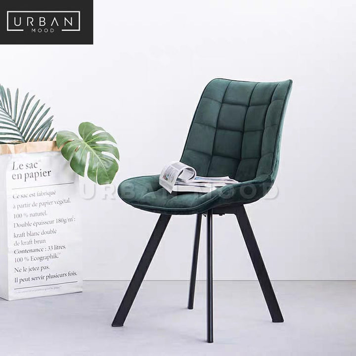 FINDER Modern Velvet Dining Chair