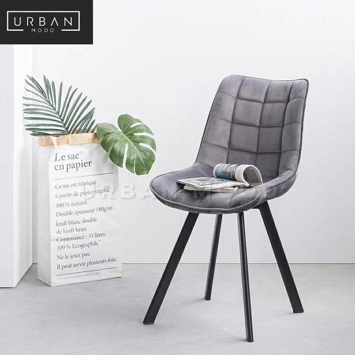 FINDER Modern Velvet Dining Chair