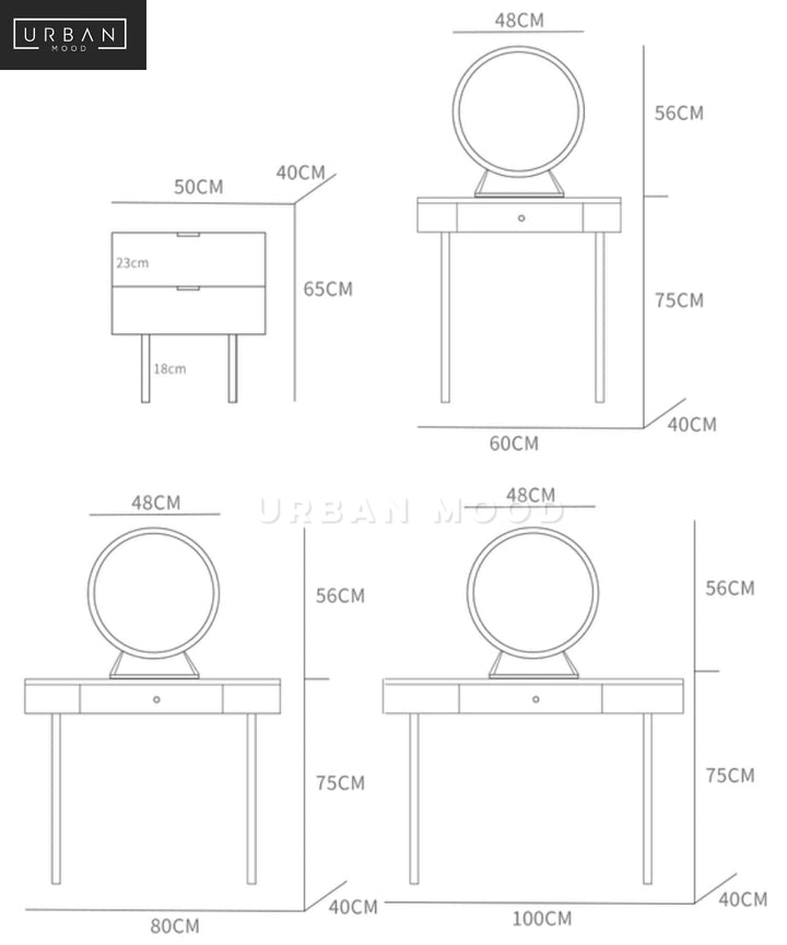 SONDER Modern Dressing Table Set