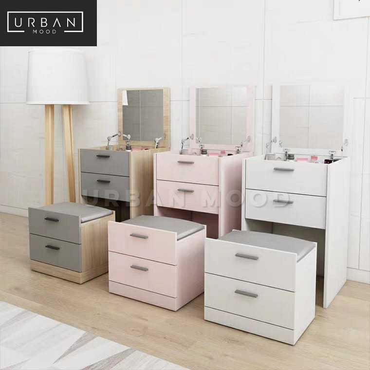 ENZO Modern Vanity Table Set