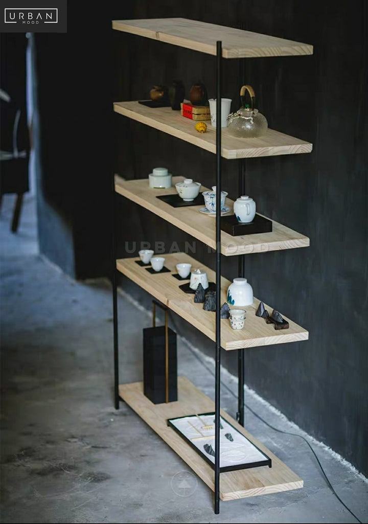 DORCAS Minimalist Wireframe Display Shelf