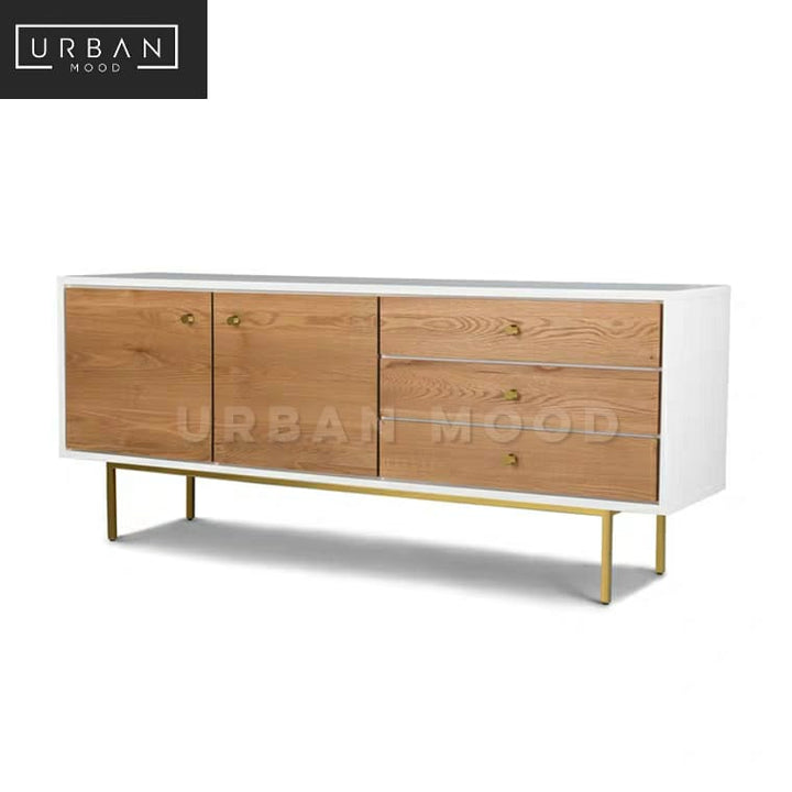 EIGHTH Scandinavian Solid Wood Sideboard