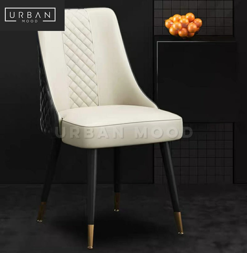 ISLE Modern Faux Leather Dining Chair