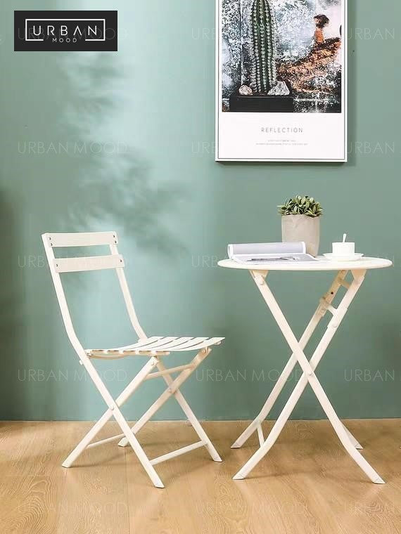 JACLYN Minimalist Outdoor Table & Chairs