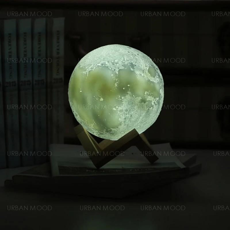 JADE Art Deco Full Moon Bedside Lamp