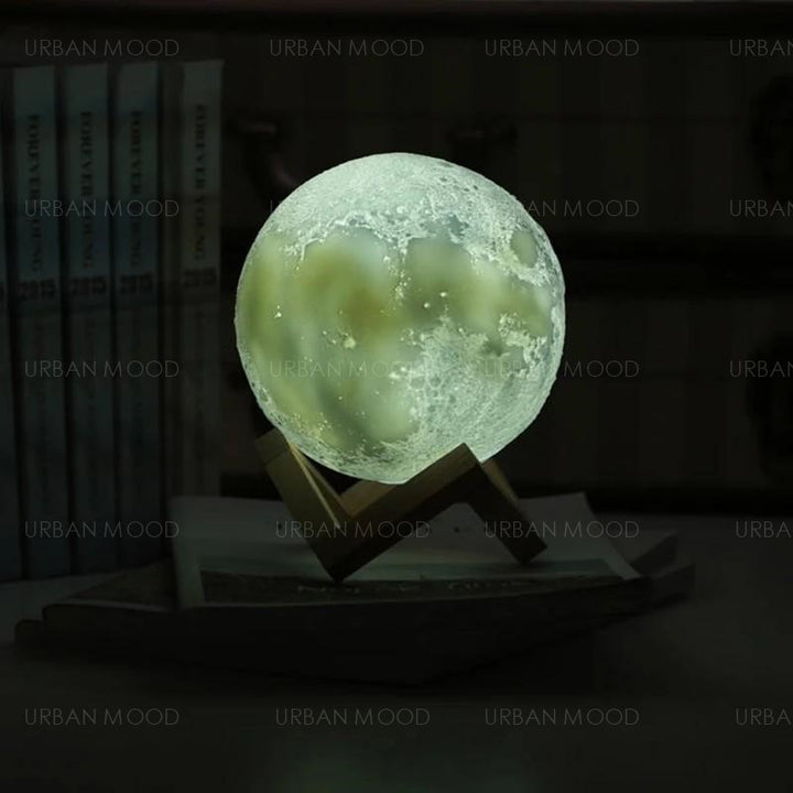 JADE Art Deco Full Moon Bedside Lamp