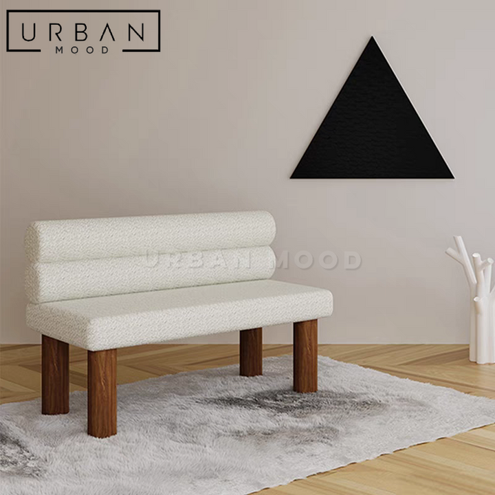 JONAH Modern Boucle Bench