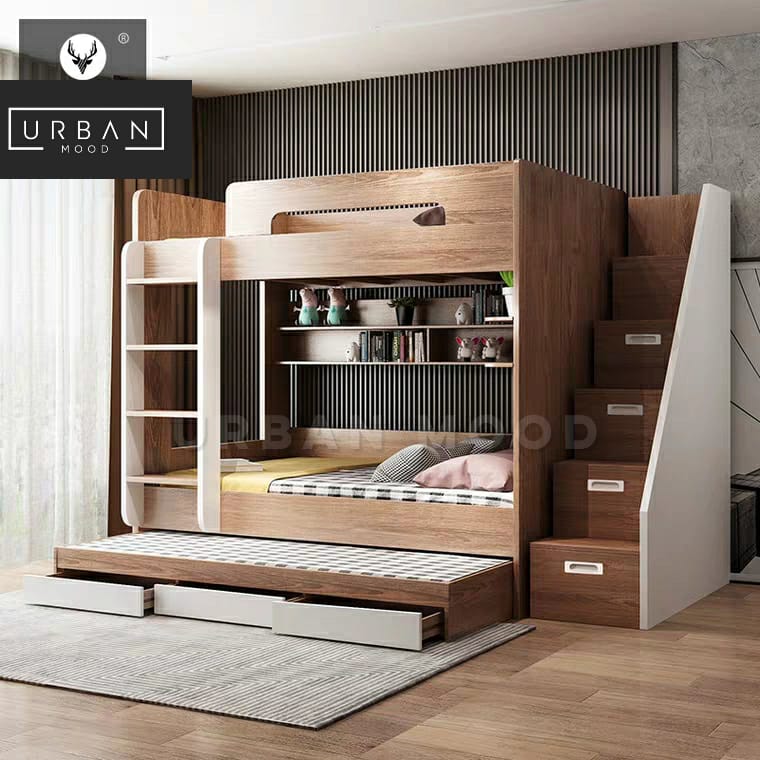 JONAH Scandinavian Bunk Bedframe