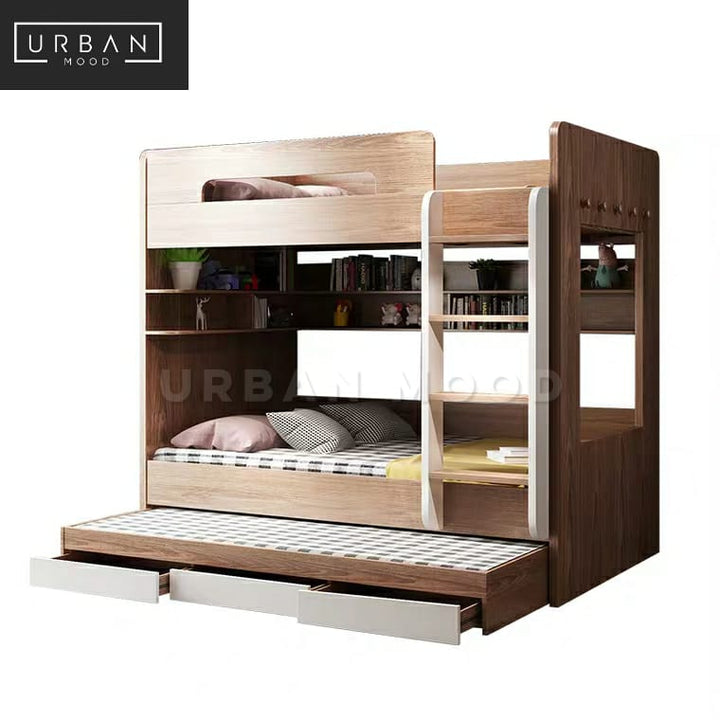 JONAH Scandinavian Bunk Bedframe