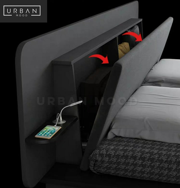 JUVENTUS Modern Platform Bed