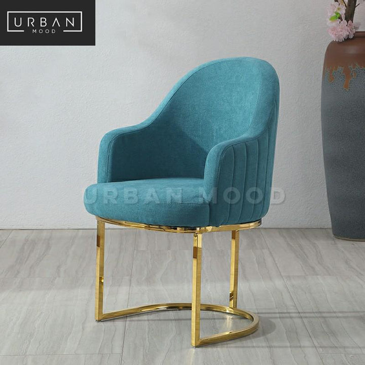 KAFFE Modern Velvet Dining Chair