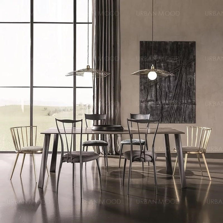 KOSTA Modern Velvet Dining Chair