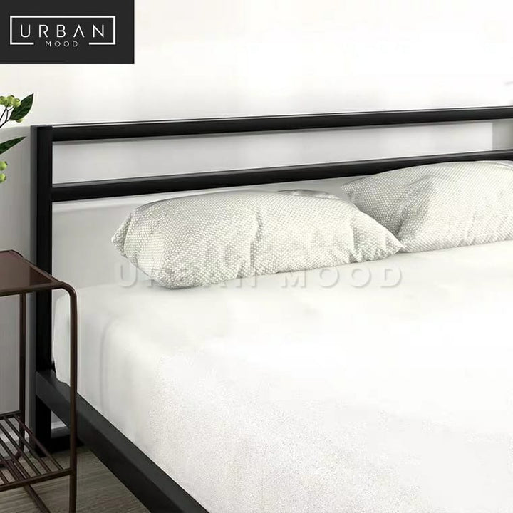 KENT Industrial Metal Bedframe