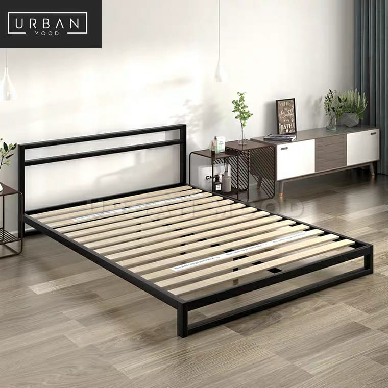 KENT Industrial Metal Bedframe