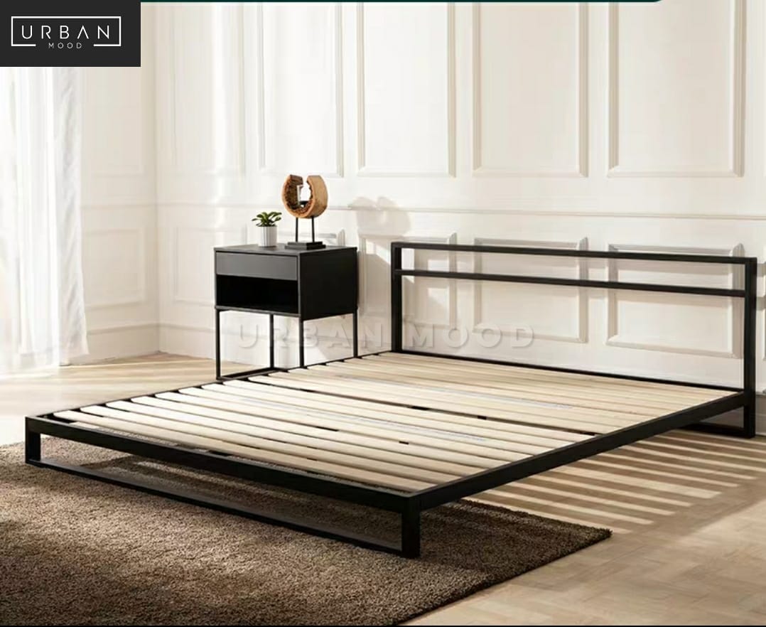 KENT Industrial Metal Bedframe