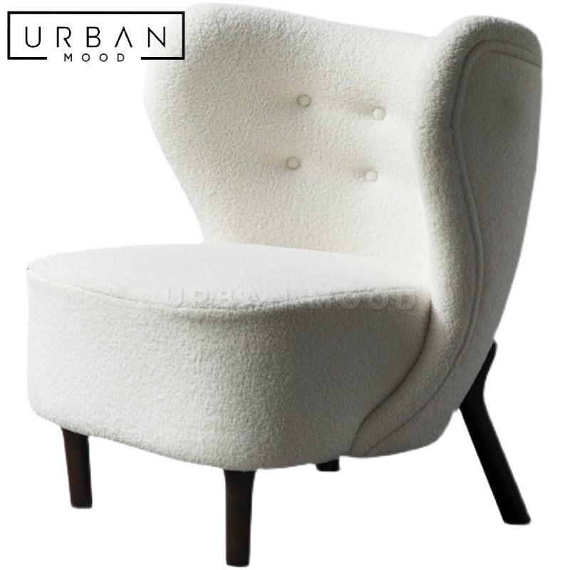 KOMI Modern Boucle Armchair