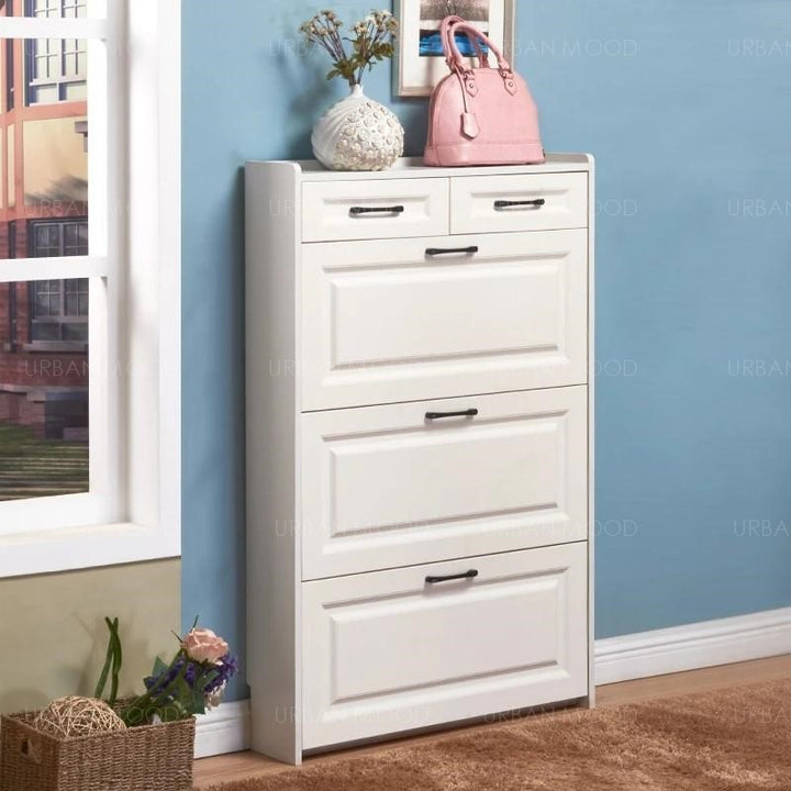 LACIE Victorian Ultra Slim Shoe Cabinet