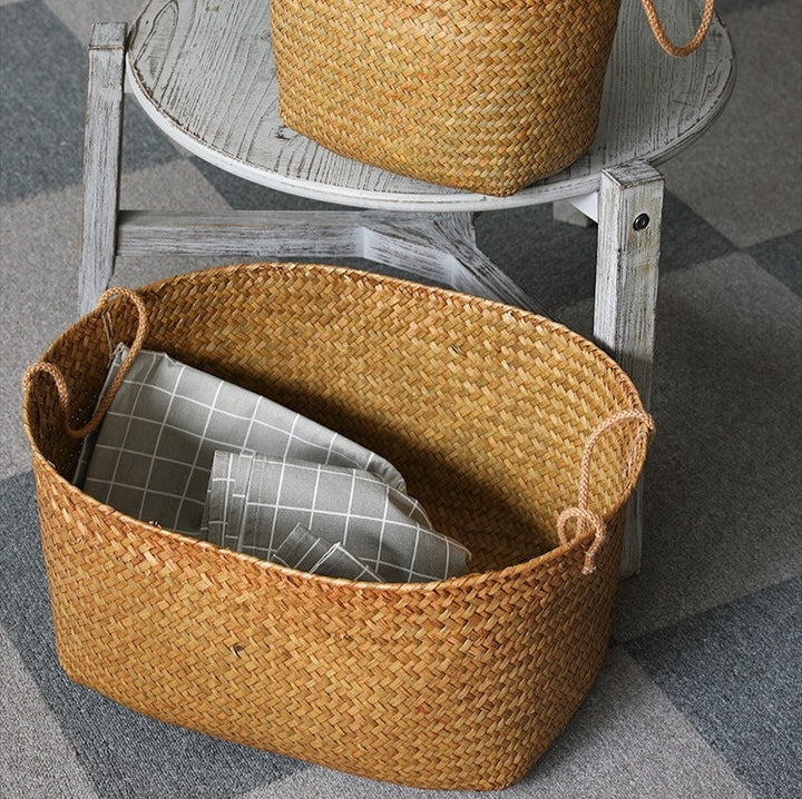 LB1206 | Woven Rattan Basket (Set of 4)