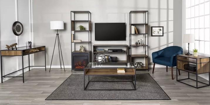 LLOYD Modern Industrial TV Console