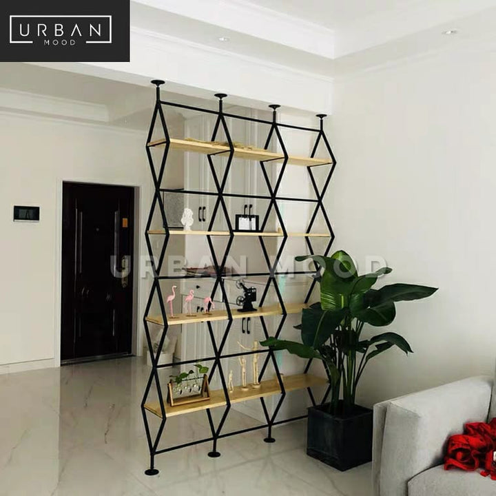 LAURENT Minimalist Wireframe Room Divider