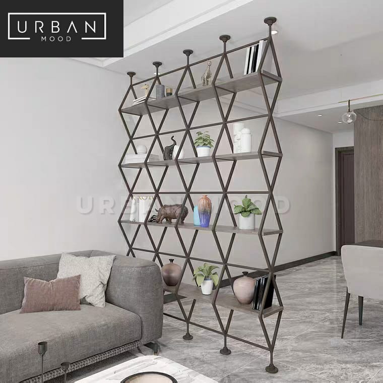 LAURENT Minimalist Wireframe Room Divider