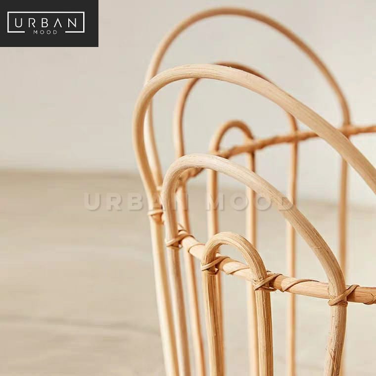 LINUS Wicker Laundry Basket