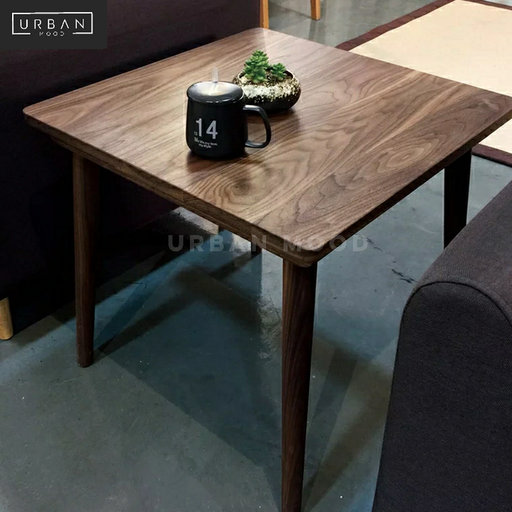 FLEMING Black Walnut Breakfast Table