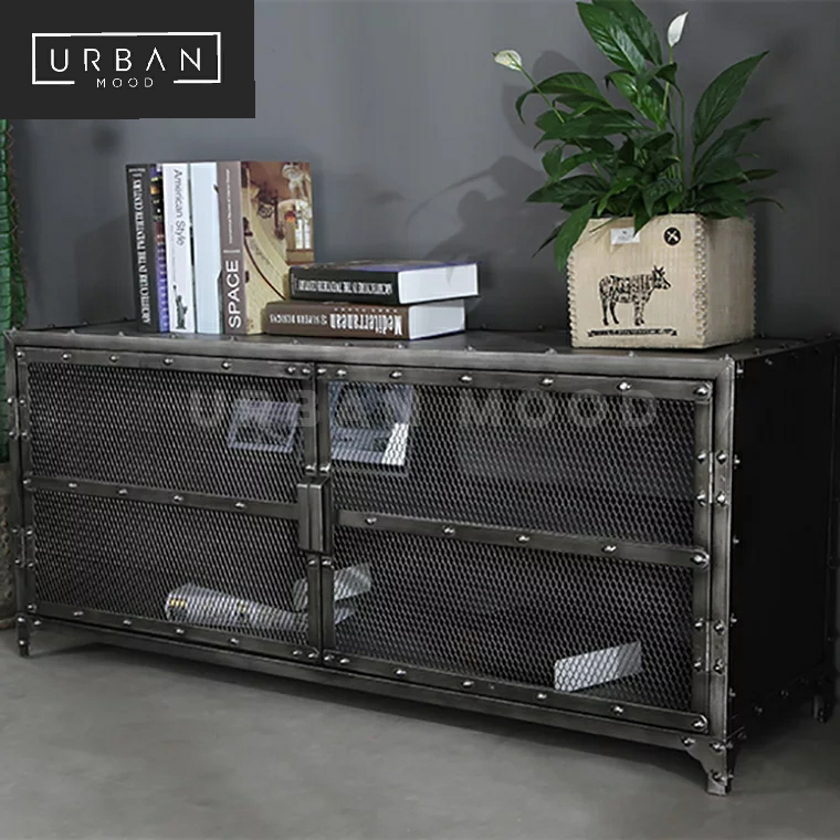 FUSE Industrial Metal Sideboard