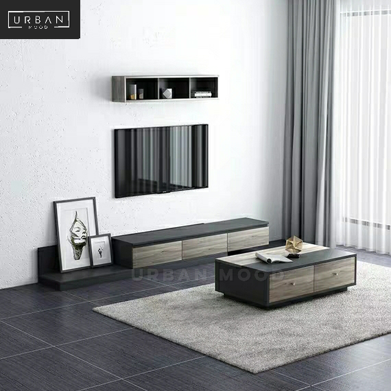 EARTH Modern Industrial TV Console