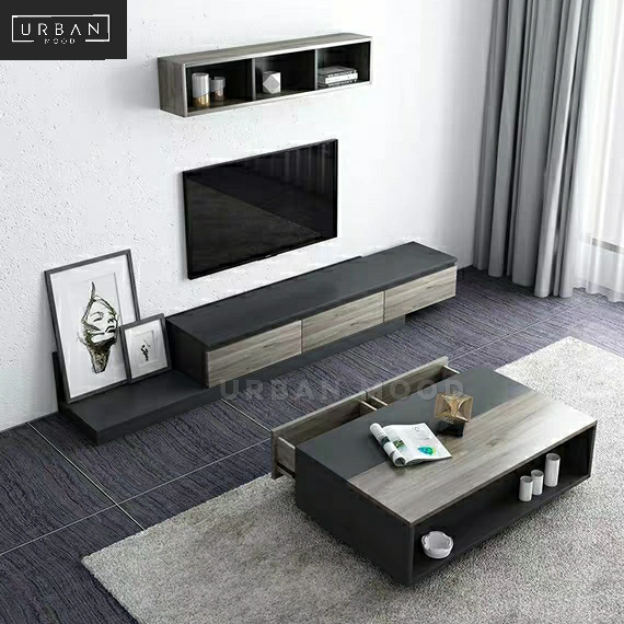 EARTH Modern Industrial TV Console