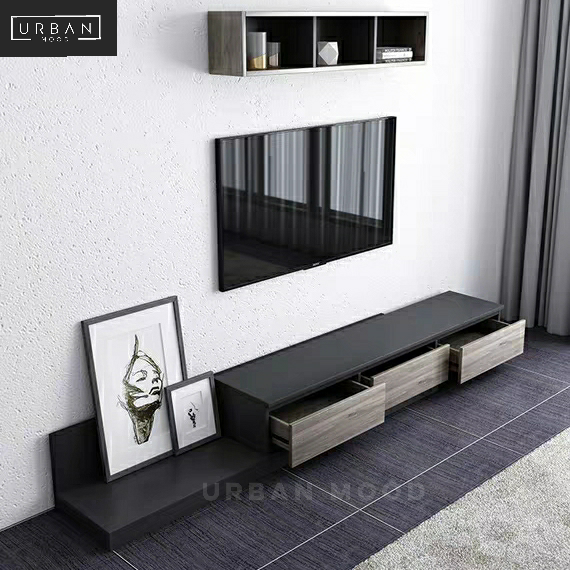 EARTH Modern Industrial TV Console