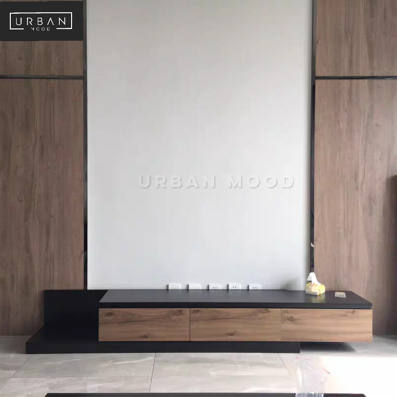 EARTH Modern Industrial TV Console