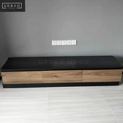 EARTH Modern Industrial TV Console