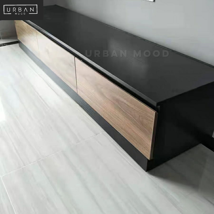 EARTH Modern Industrial TV Console