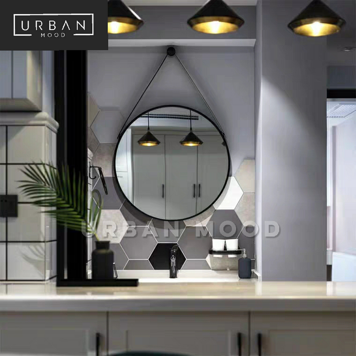 JENSON Modern Industrial Wall Mirror