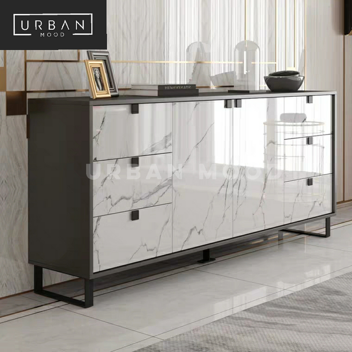 BELGRAVE Modern Marble Sideboard