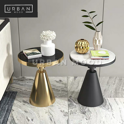 WINE Classic Marble Side Table