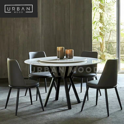 JEWEL Modern Marble Round Dining Table