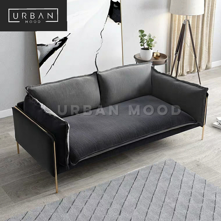 POSNER Modern Fabric Sofa