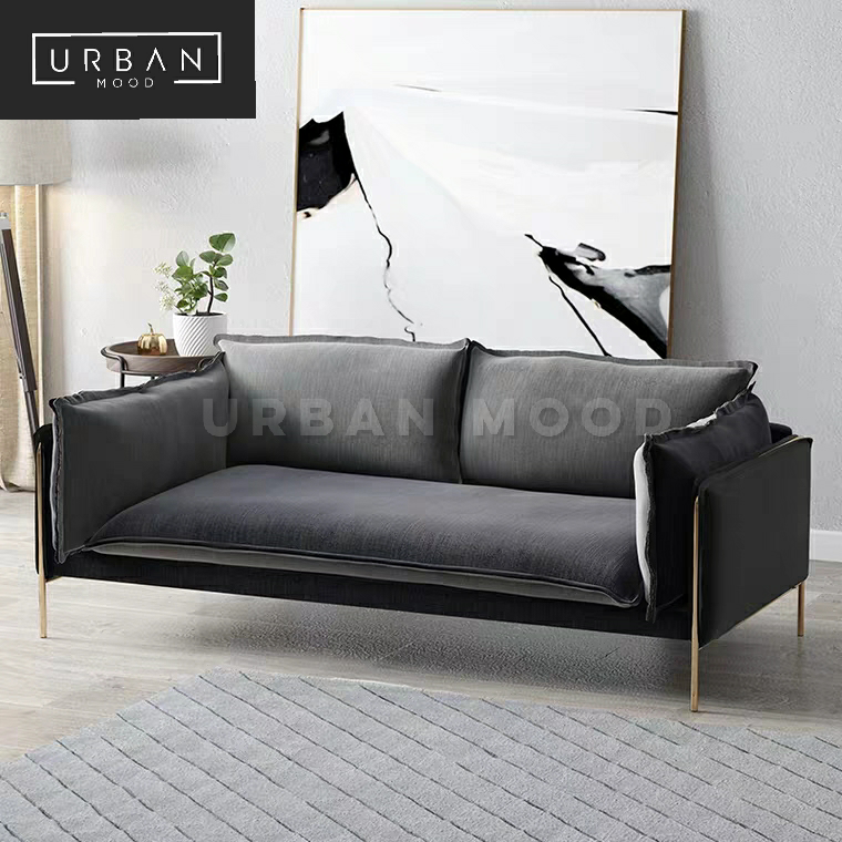 POSNER Modern Fabric Sofa