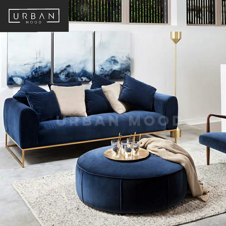 MILLS Modern Velvet Sofa