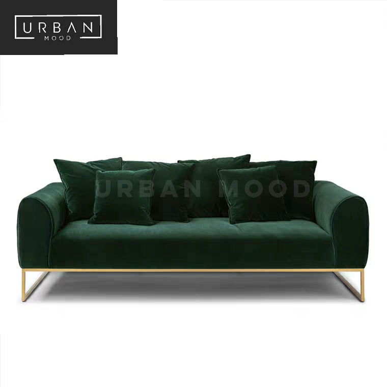 MILLS Modern Velvet Sofa