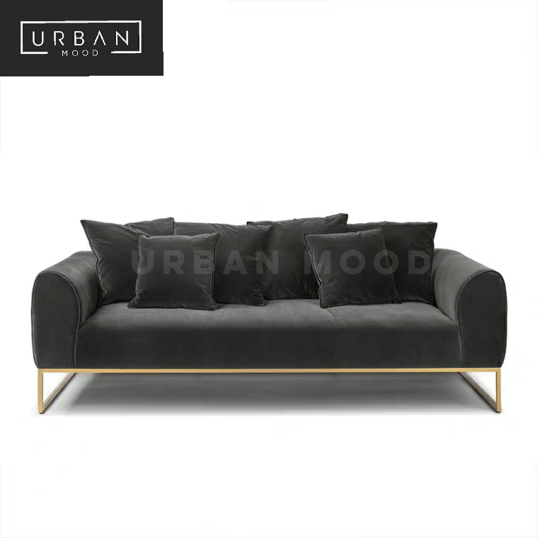 MILLS Modern Velvet Sofa